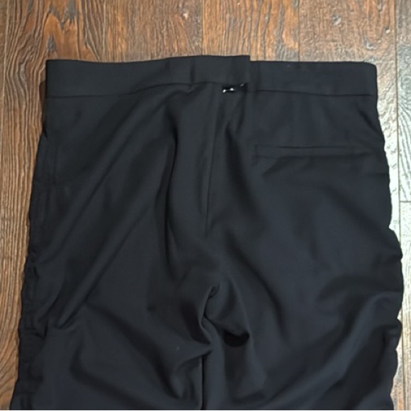 COS Pants with side rouching in black with back zip and pockets-Size 12 - Picture 6 of 12